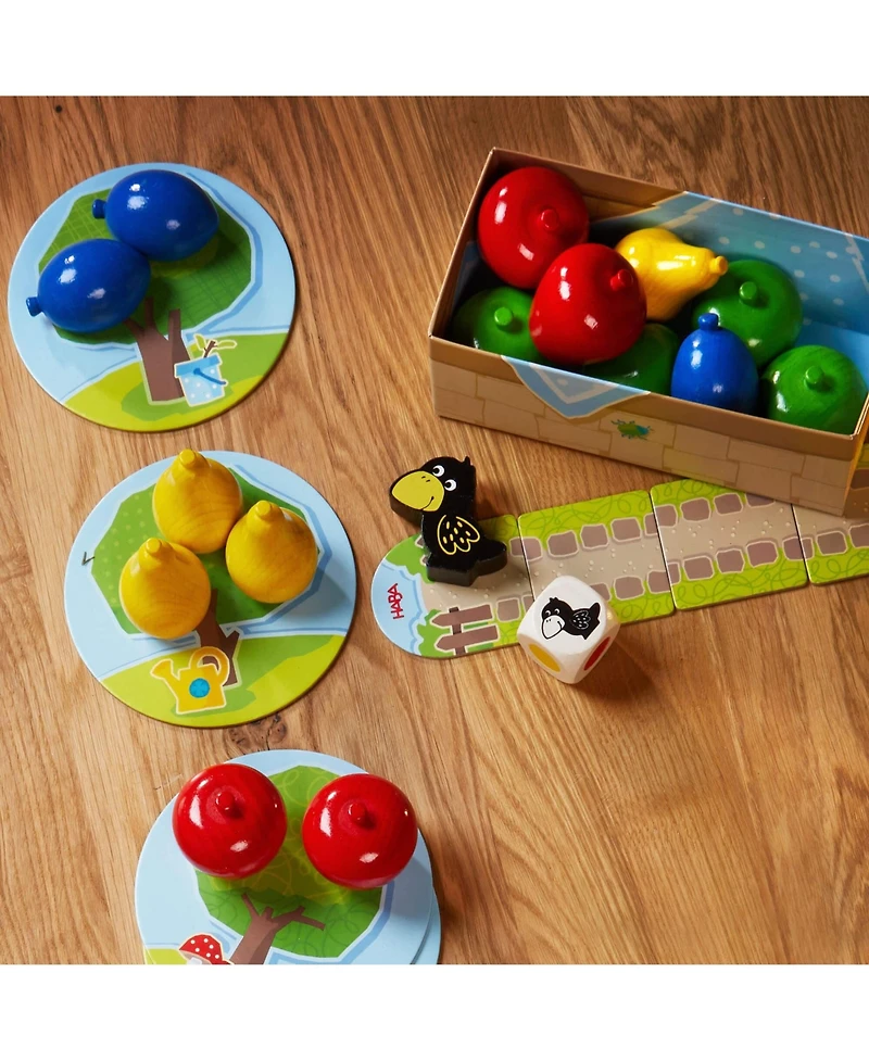 Haba My Very First Games - First Orchard Toddler Game - Cooperative Toddler Board Games for 2 Year Olds - Made in Germany
