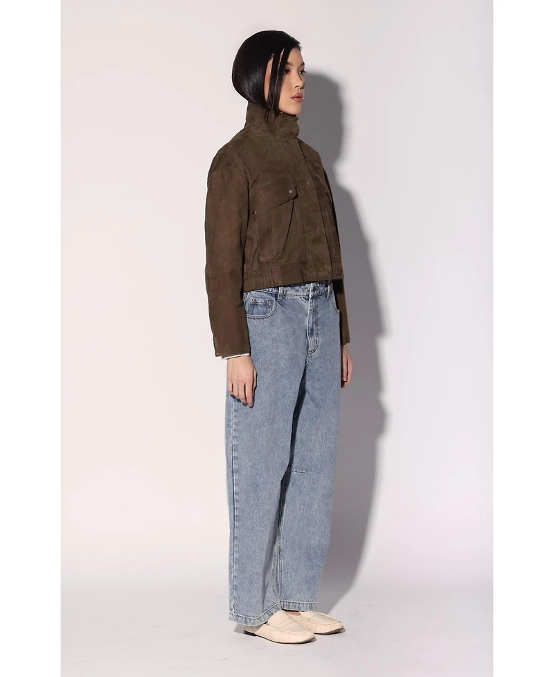 Walter Baker Women's Rihanna Suede Jacket