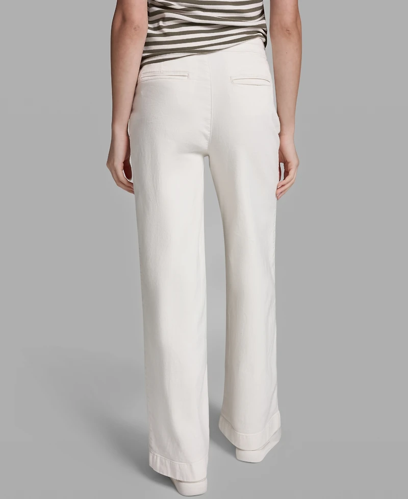 Bcbg Women's Loose-Fit Wide-Leg Pants