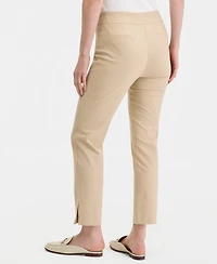 Jm Collection Women's Mid-Rise Straight-Leg Pull-on Pants, Macy's Exclusive