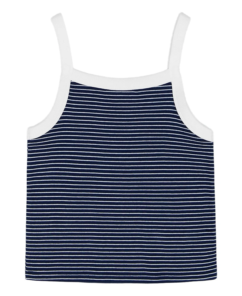 Tommy Hilfiger Girls' 7-16 Sleeveless Stripe Tank Top