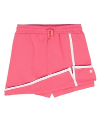 Tommy Hilfiger Girls' 7-16 Smocked Waist Tennis Polo Skort