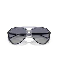 Emporio Armani Men's Pilot Sunglasses, EA2145