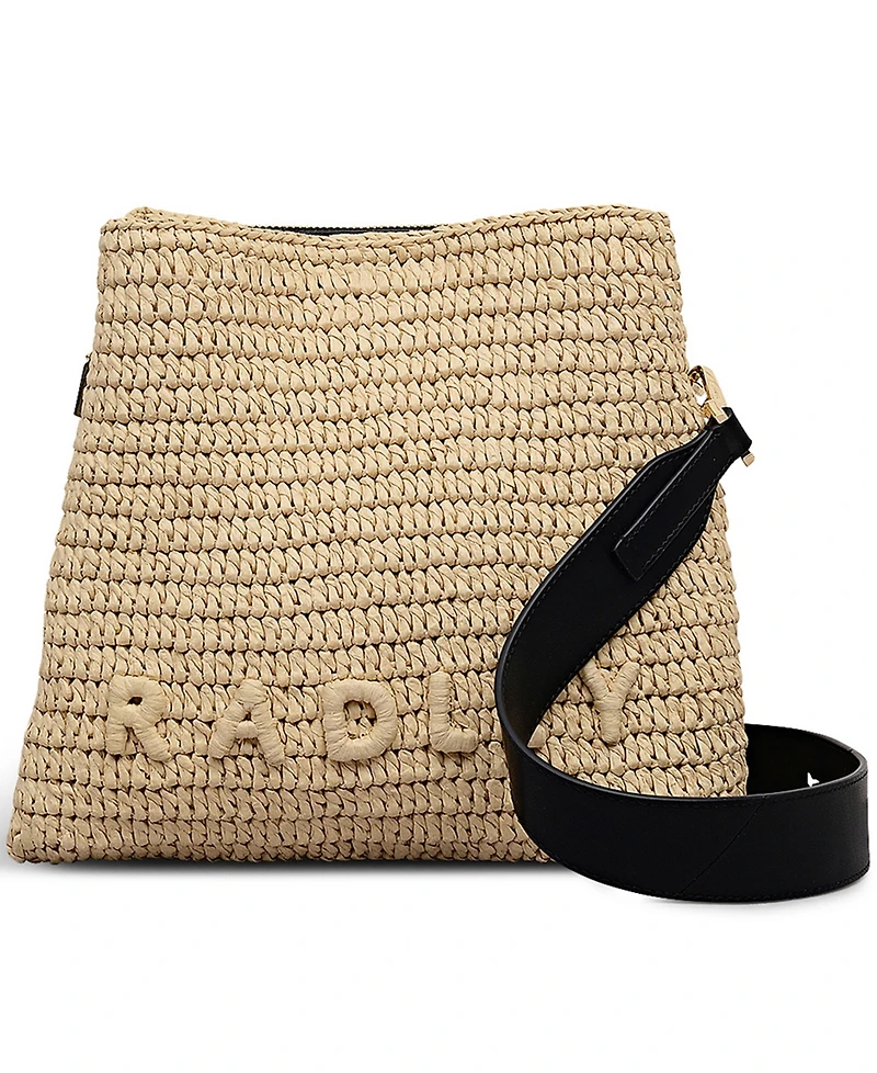 Radley London Raffia Small Compartment Crossbody Bag