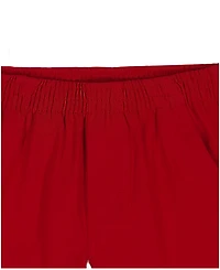 Kids Headquarters Boys' Toddler 2T-5T Short-Sleeve Travels T-Shirt and Poplin Shorts, 2-Piece Set