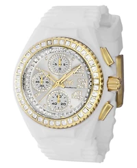 Technomarine Women's Tm- Cruise Quartz Chronograph Silver Dial Watch