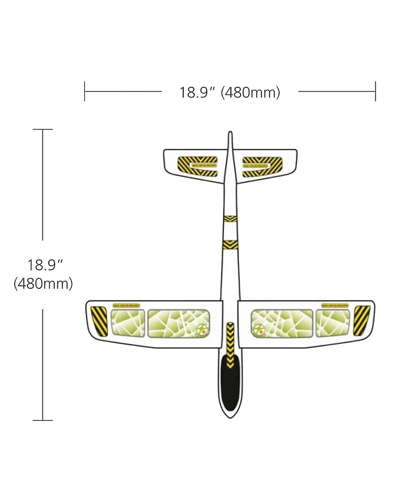 Hand Glider 19" Toy Airplane