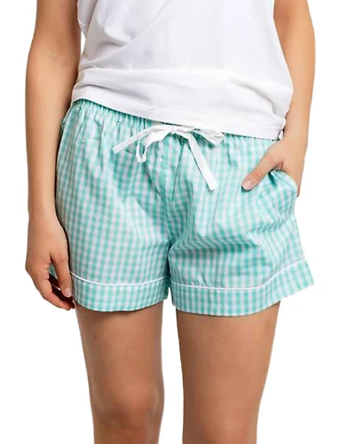 Sant and Abel Women's Hepburn Gingham Boxer Shorts