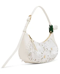 Betsey Johnson Lacey Crochet Small Shoulder Bag