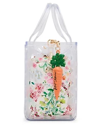 Betsey Johnson Jammin Clear Small Satchel Bag
