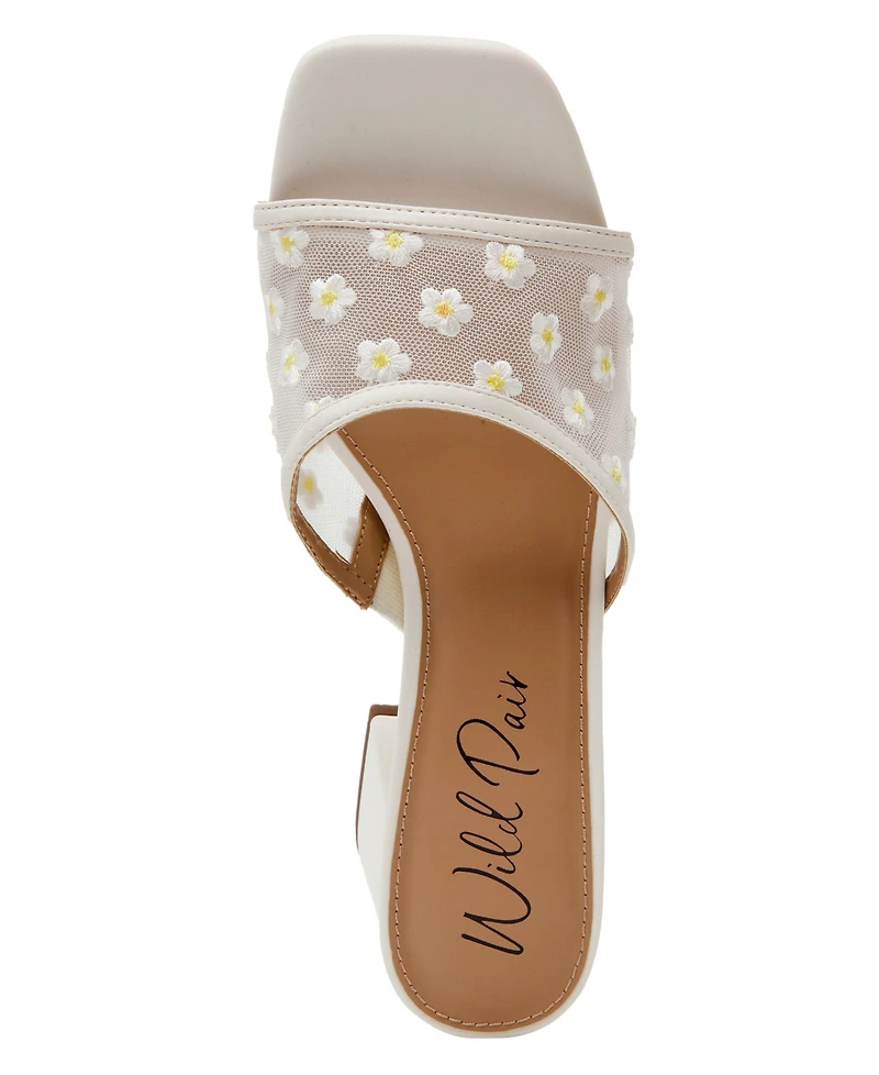 Wild Pair Women's Piillar Slip-On Block Sandals, Macy's Exclusive