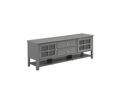 sumyeg Tv Stand for Tvs up to 60", TV Cabinet with Modern Design, Media Console for Living Room, Bedroom