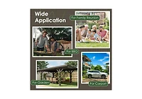 Aecojoy Wooden Gazebo Pavilion Carport