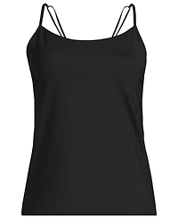 Lands' End Petite Tugless QuickDry Adjustable Strappy Back Tankini Top