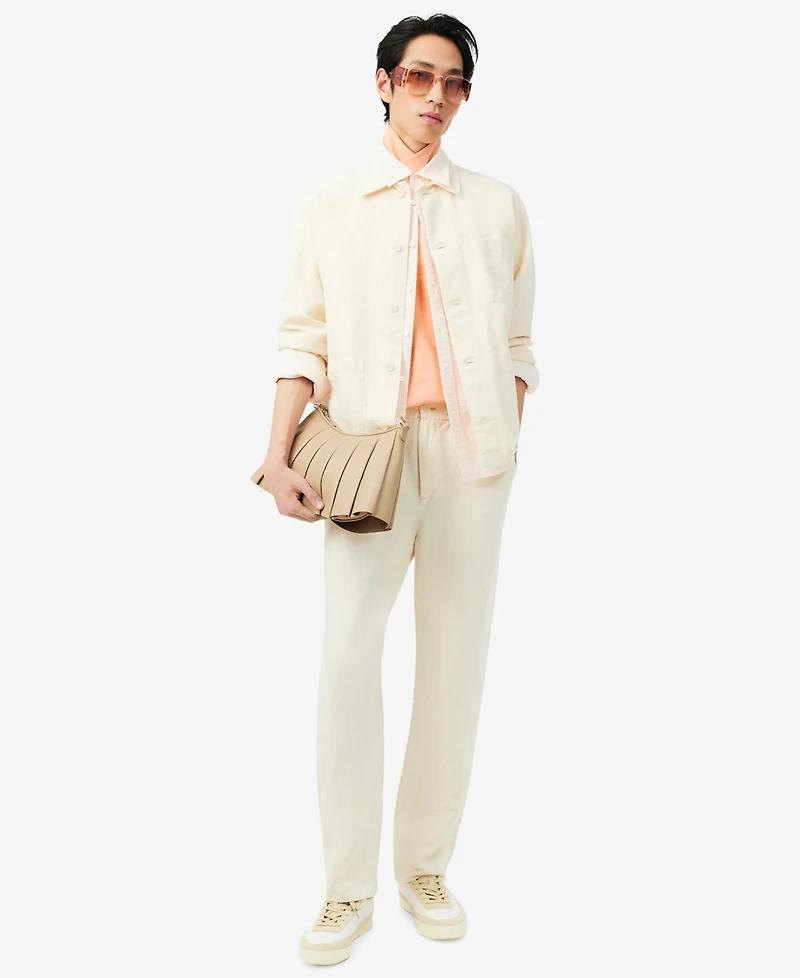 Lacoste Men's Classic Fit Textured Polo Shirt