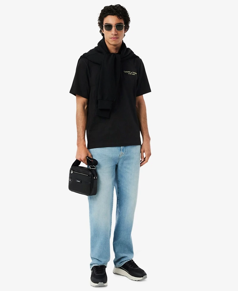 Lacoste Men's Embroidered Crewneck T-Shirt