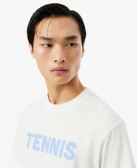 Lacoste Men's Printed Crewneck T-Shirt