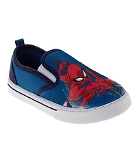 Spider-Man Boys Marvel City Guardian Slip On Canvas Shoes (Big 13-4)