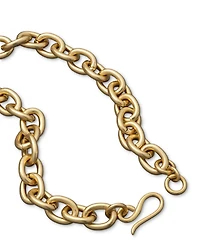 Donna Karan Gold-Tone Drama Link Collar Necklace