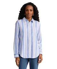Jones New York Women's Long-Sleeve Oversized Shirt