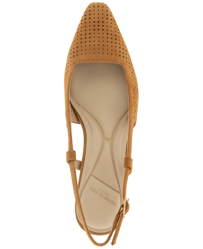 Kenneth Cole New York Women's Marbella Perf Slingback Pumps