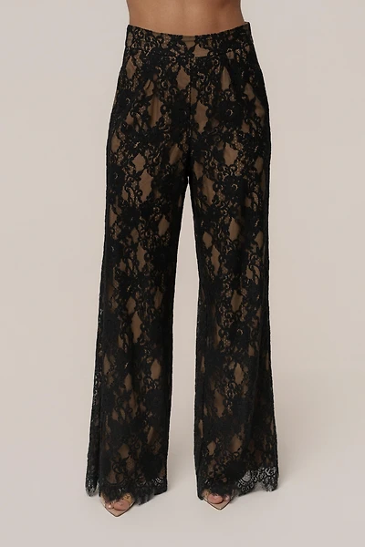 Jluxlabel Women's Forever Crush Lace Pant