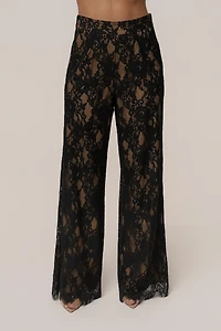 Jluxlabel Women's Forever Crush Lace Pant