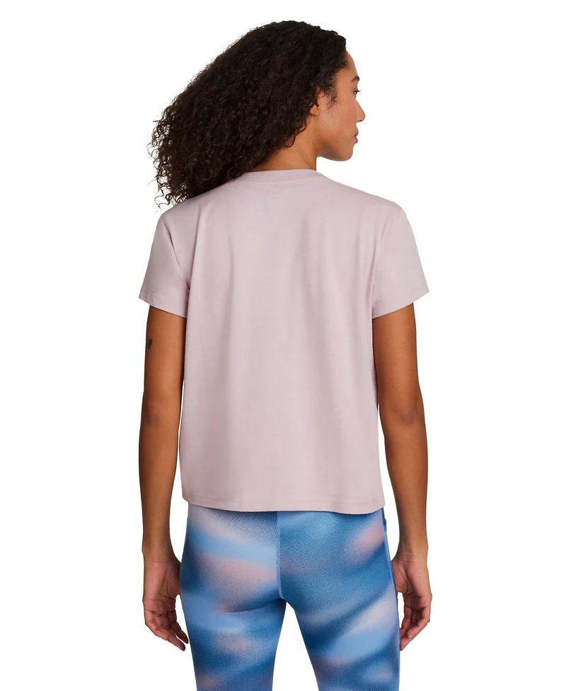 Reebok Women's Short-Sleeve Crew Neck Pull-On T-Shirt