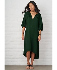 Ocean+Main Women's Gauze Dress with Pockets