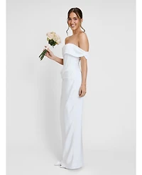 Six Stories Women's Twist Strap Corset Maxi Dress