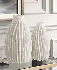 Uttermost Ridge Vases, Set of 2