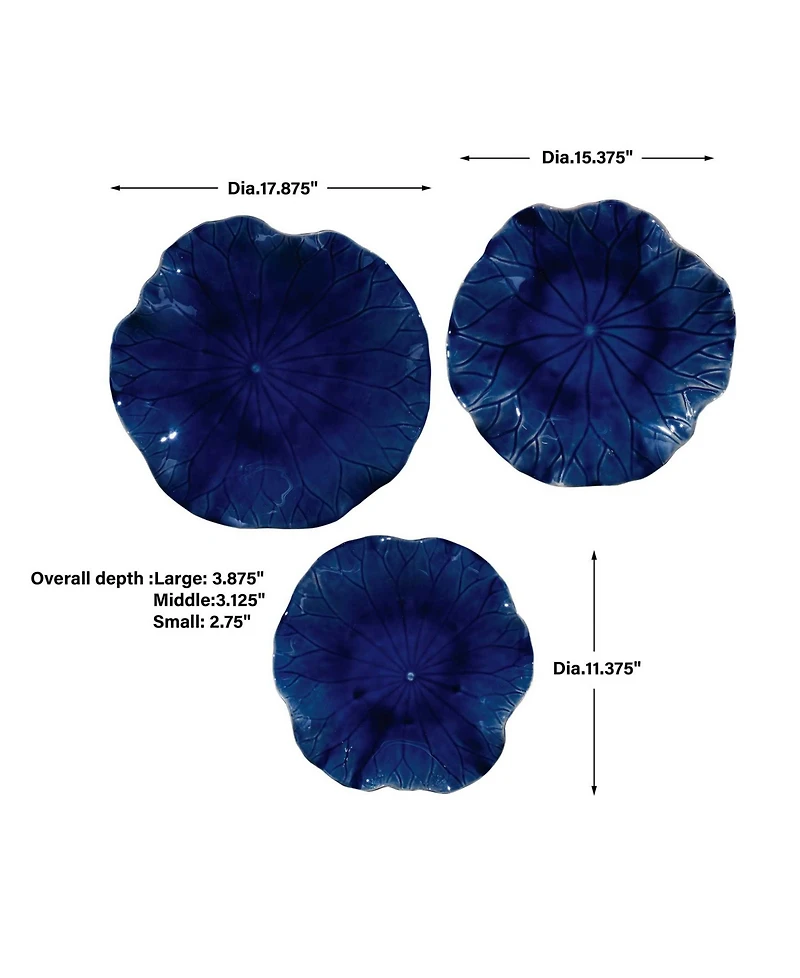 Uttermost Abella Indoor-Outdoor Wall Decor, Set of 3