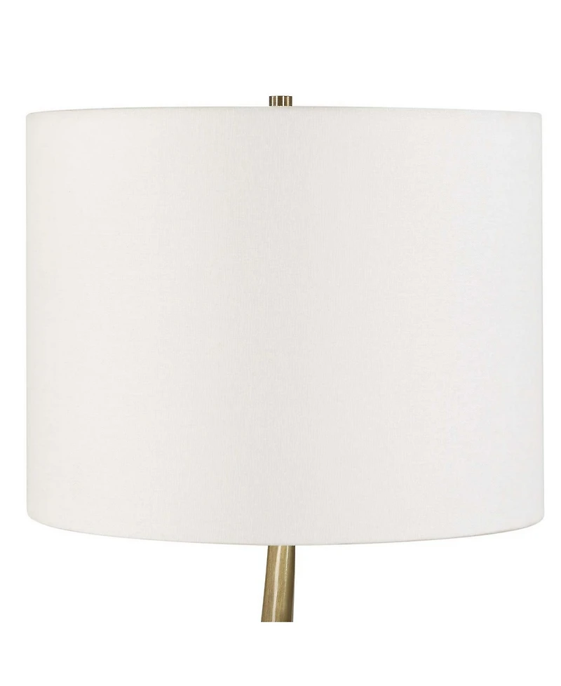 Uttermost Spiraling 35" Metal Cordless Buffet Table Lamp