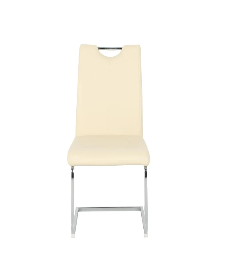 Streamdale Furniture Streamdale Modern Pu Dining Chair (Set of 4