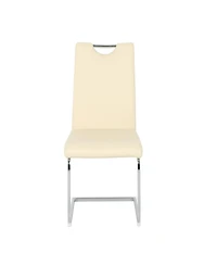 Streamdale Furniture Streamdale Modern Pu Dining Chair (Set of 4