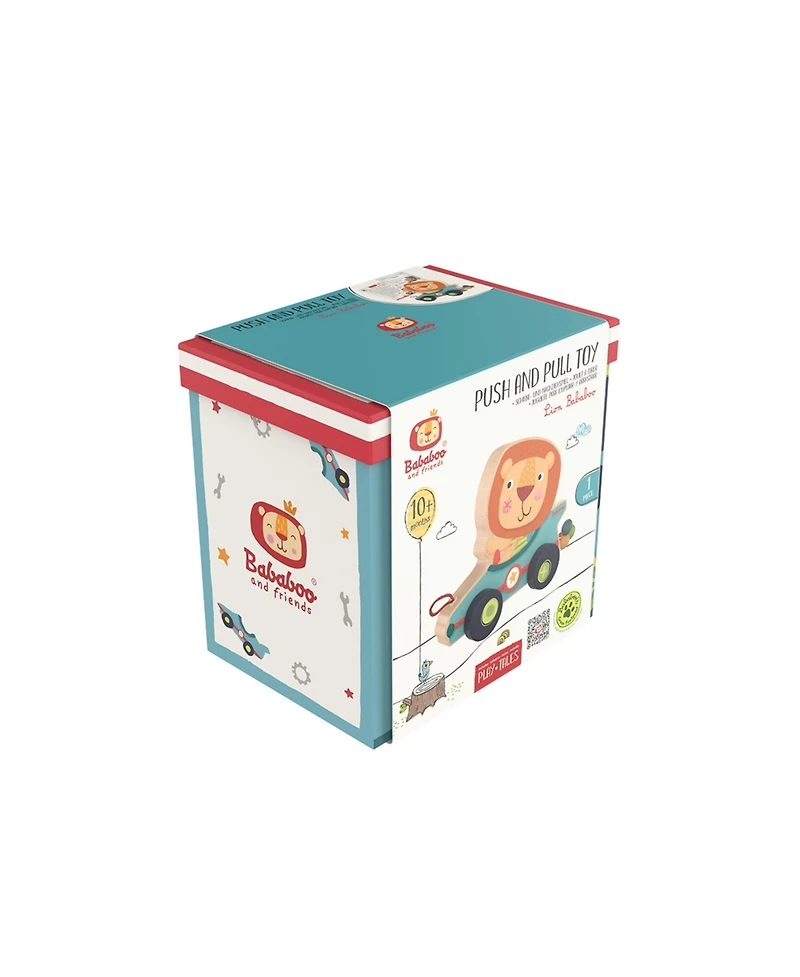 Bababoo and friends Bababoo Lion Push and Pull Toy