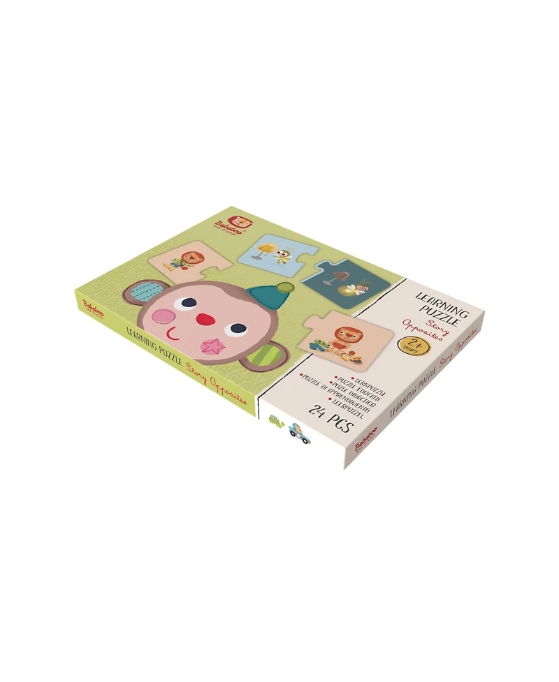 Bababoo and friends Match Numbers & Opposites Learning Puzzle Set