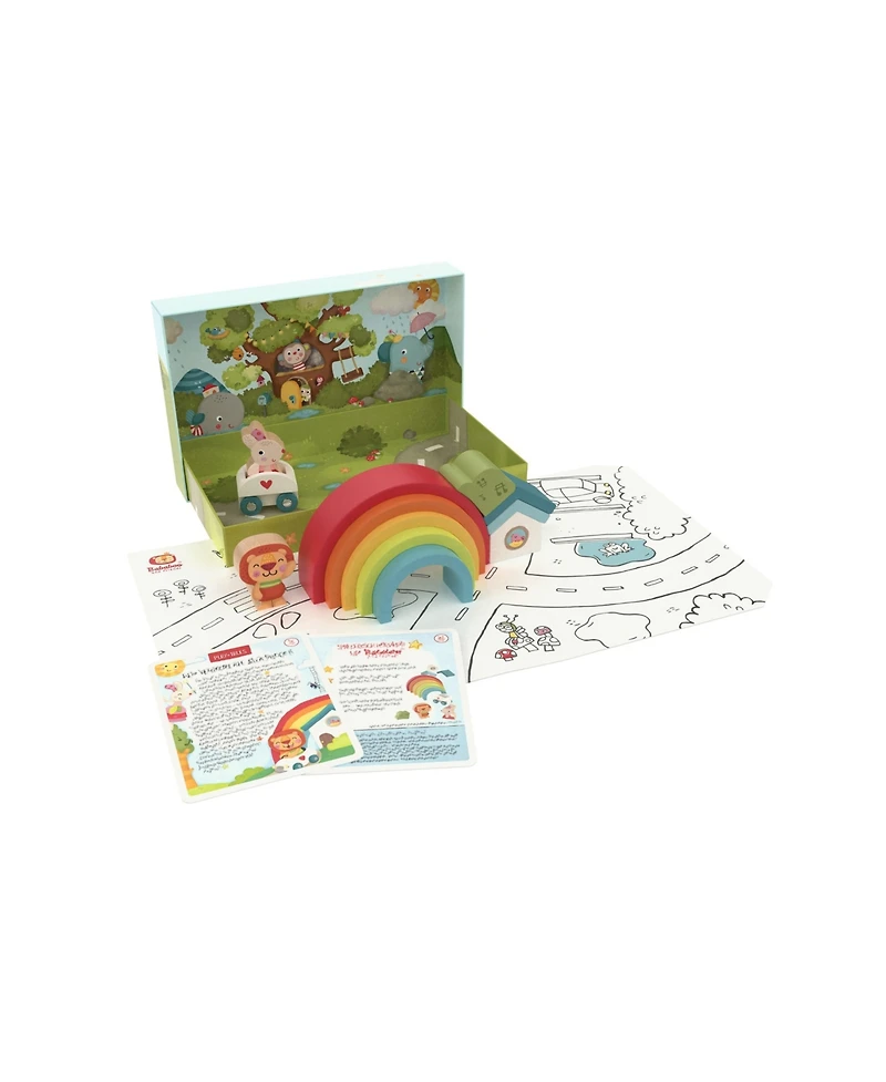 Bababoo and friends Enchanted Rainbow Roleplay Stacking Toy