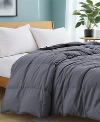 Unikome Noiseless Lightweight Goose Feather Down Comforter