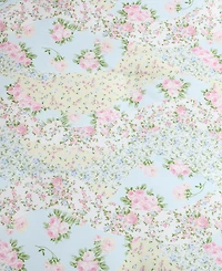 Betsey Johnson Patchwork Floral Microfiber -Pc. Comforter Set