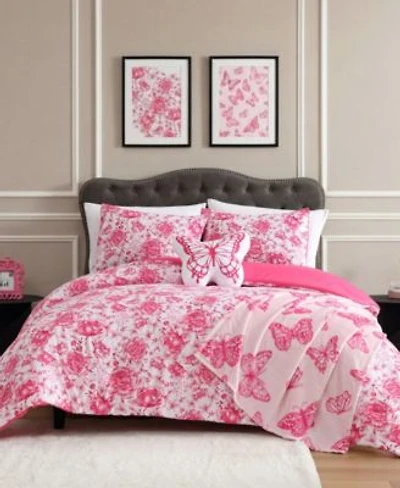 Betsey Johnson Sketch Toile Microfiber Comforter Set