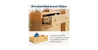 gaomon 3 Drawer Dresser for Bedroom, Chest of Drawers, Closet Dresser Storage Cabinet Organizer