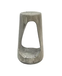 Streamdale Furniture Outdoor Side Table, Hollow Design End Decorative Accent Table