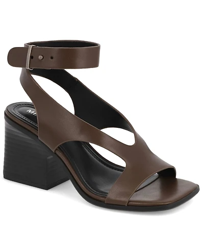 Mia Women's Felipa Strappy Ankle-Strap Square Toe Dress Sandals