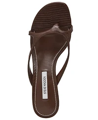 Steve Madden Women's Brienna Strappy Kitten Heel Sandals