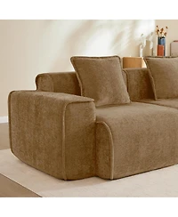 Streamdale Furniture Premium Velvet Modular Sectional Sofa - Unmatched Comfort & Easy Setup