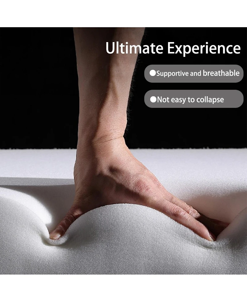 Streamdale Furniture King Size Folding Sofa Bed with 2 Pillows