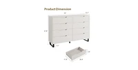 gaomon Dresser for Bedroom, Dresser, Freestanding Horizontal Drawer with Storage