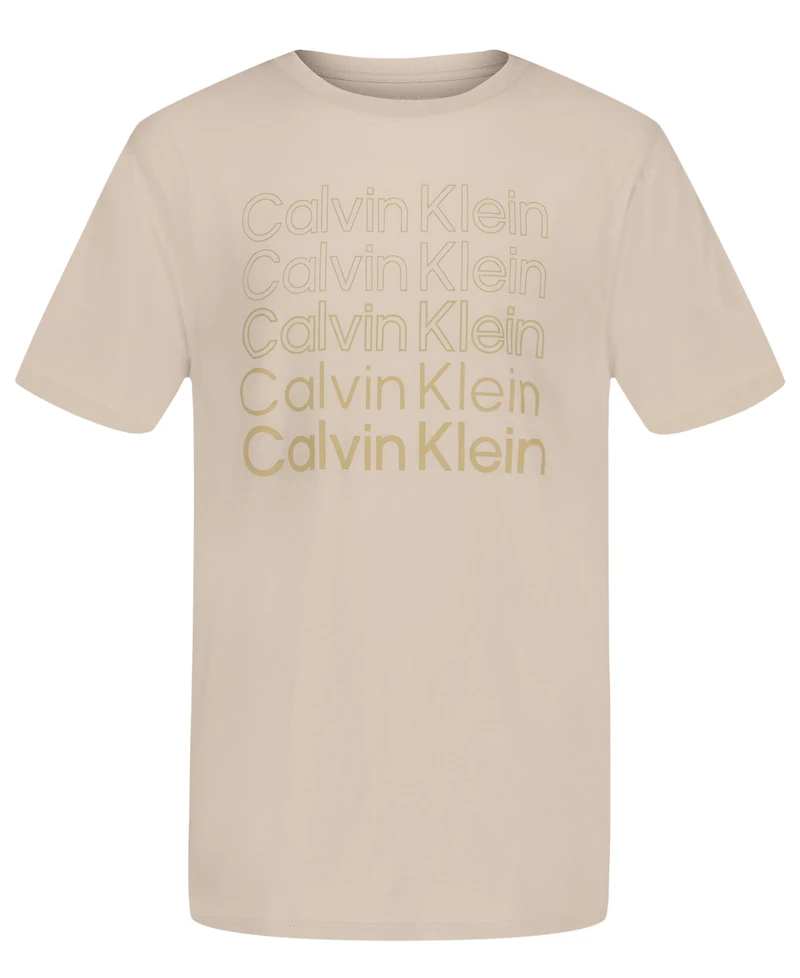 Calvin Klein Boys' 8-20 Levels Short-Sleeve T-Shirt