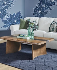 Cayden 17" Veneers Rectangular Coffee Table